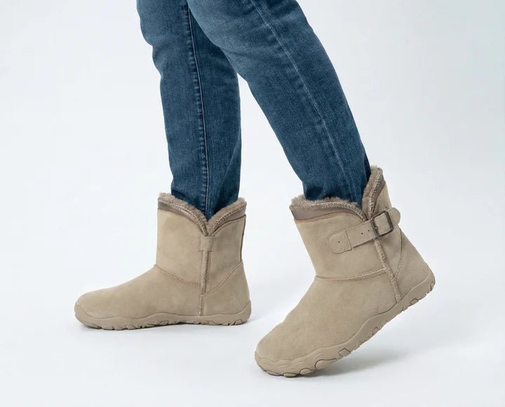 [NOUVEAU] Cozycloud – Chaussures Minimalistes Doublées Fourrure & Ergonomiques pour Femme - Neptune Footwear