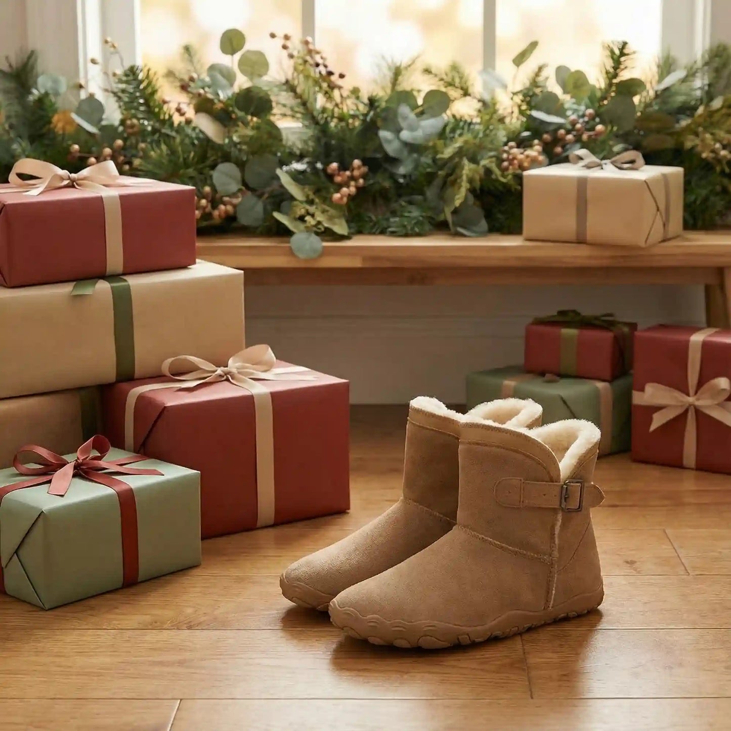 [NOUVEAU] Cozycloud – Chaussures Minimalistes Doublées Fourrure & Ergonomiques pour Femme - Neptune Footwear