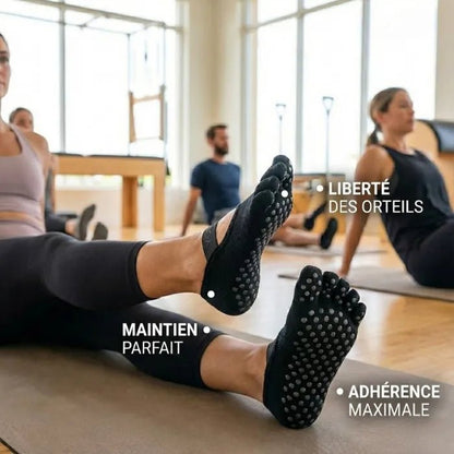 Neptune™ Pilates Pro - Chaussettes de pilates - Neptune Footwear